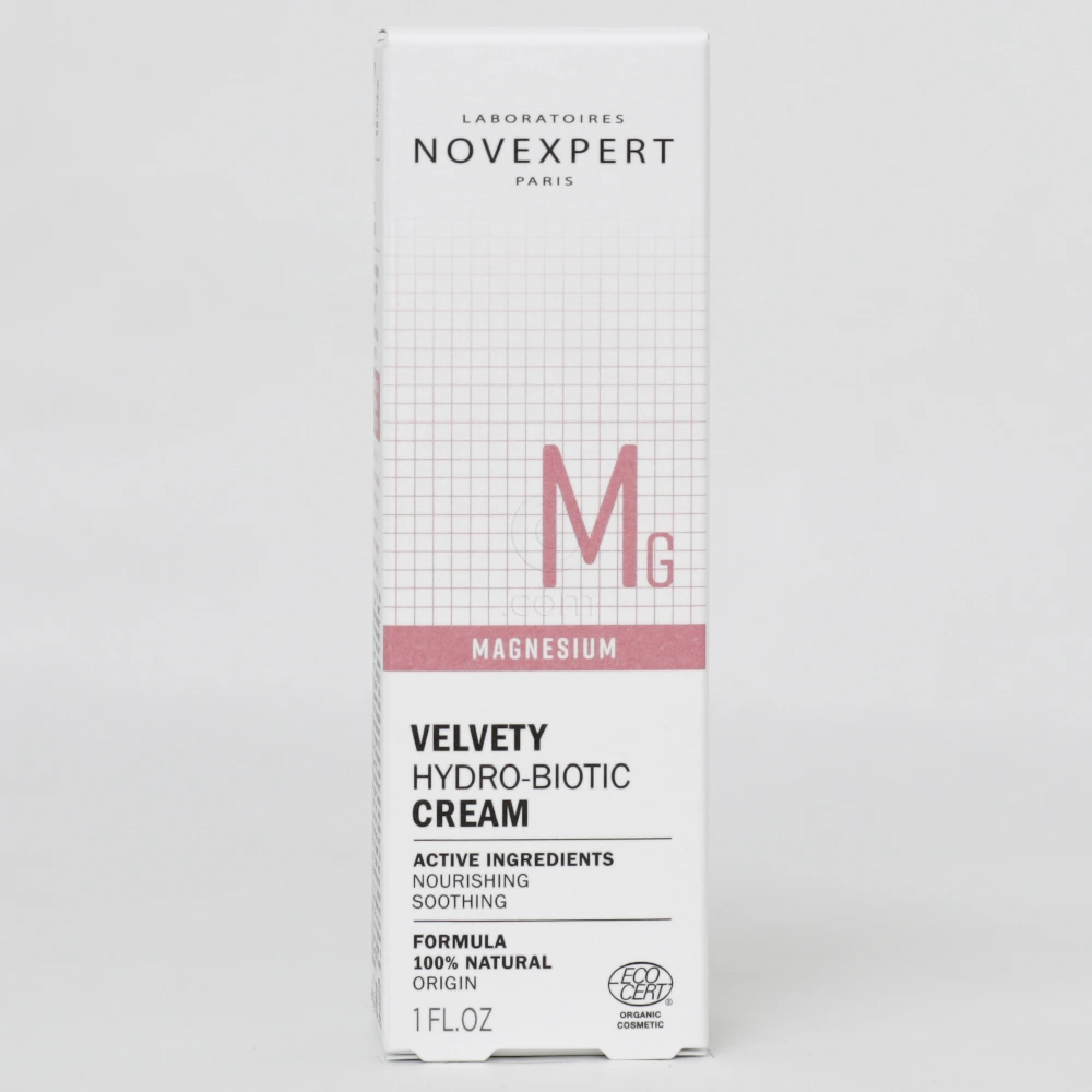 Novexpert Velvety Hydro-Biotic, vlažilna krema za občutljivo in suho kožo (30 ml)